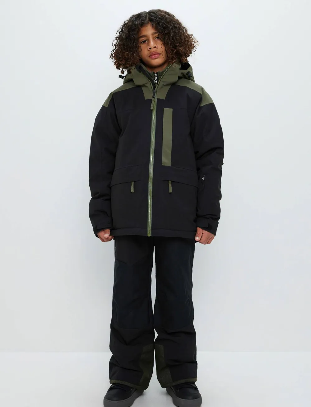 8848 Altitude Juniors' Waylen Ski Jacket Black Online