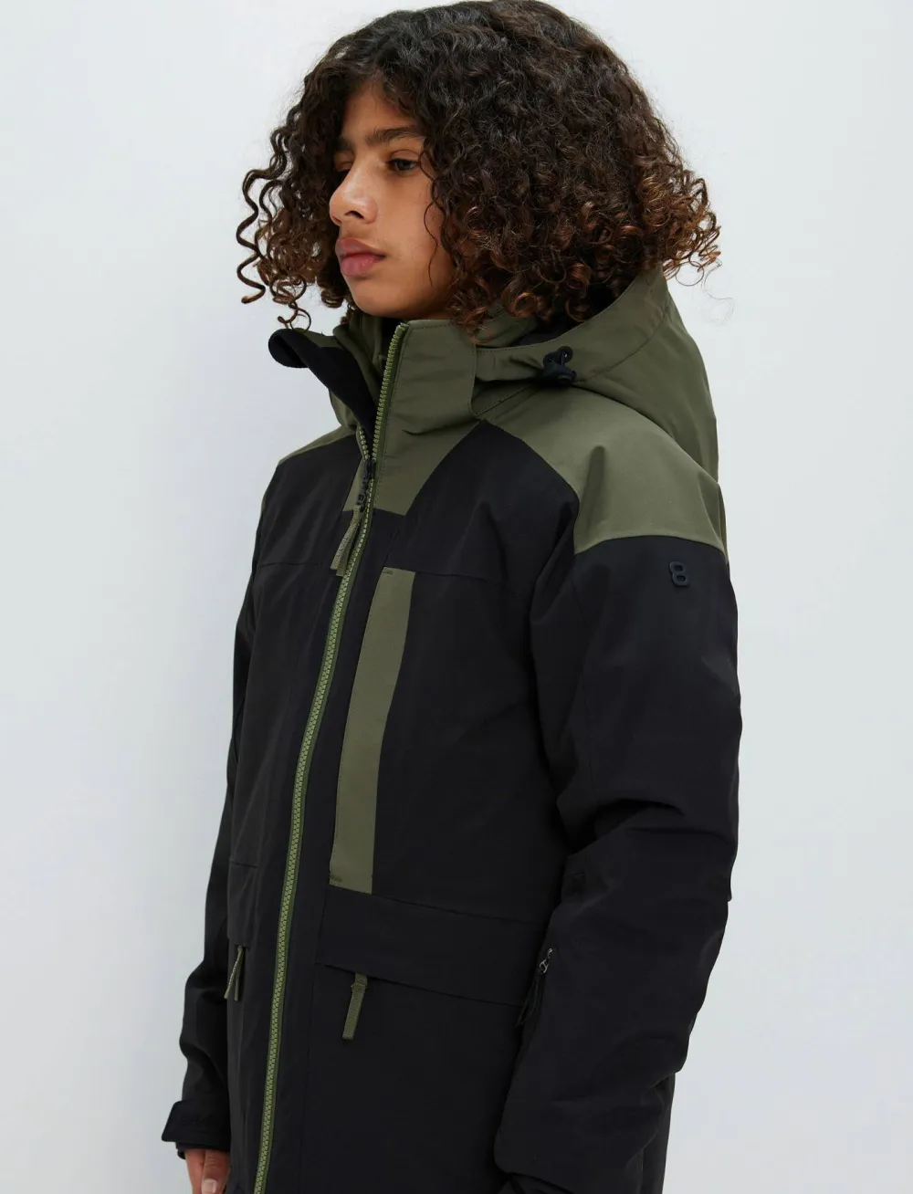 8848 Altitude Juniors' Waylen Ski Jacket Black Online
