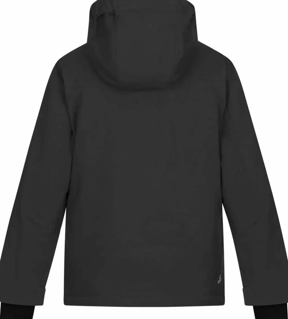 2117 of Sweden Juniors' Light Padded Ski Jacket Lauker Black