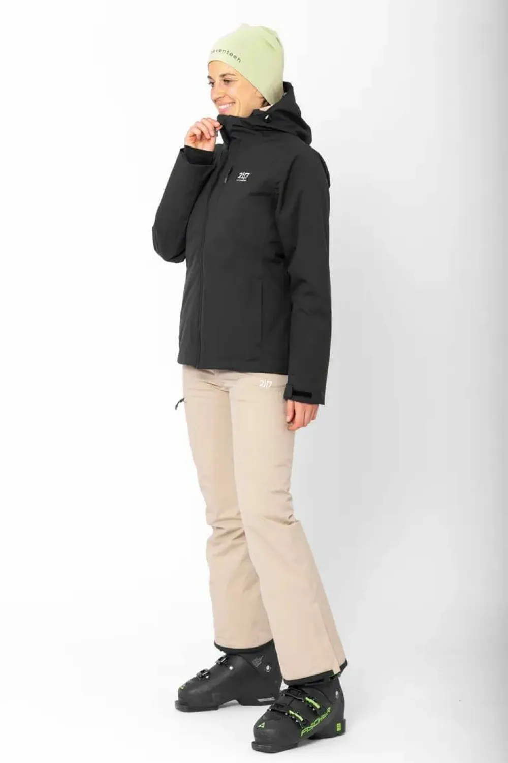Women's Light Padded Ski Jacket Kabo Snowboarding|Damjackor