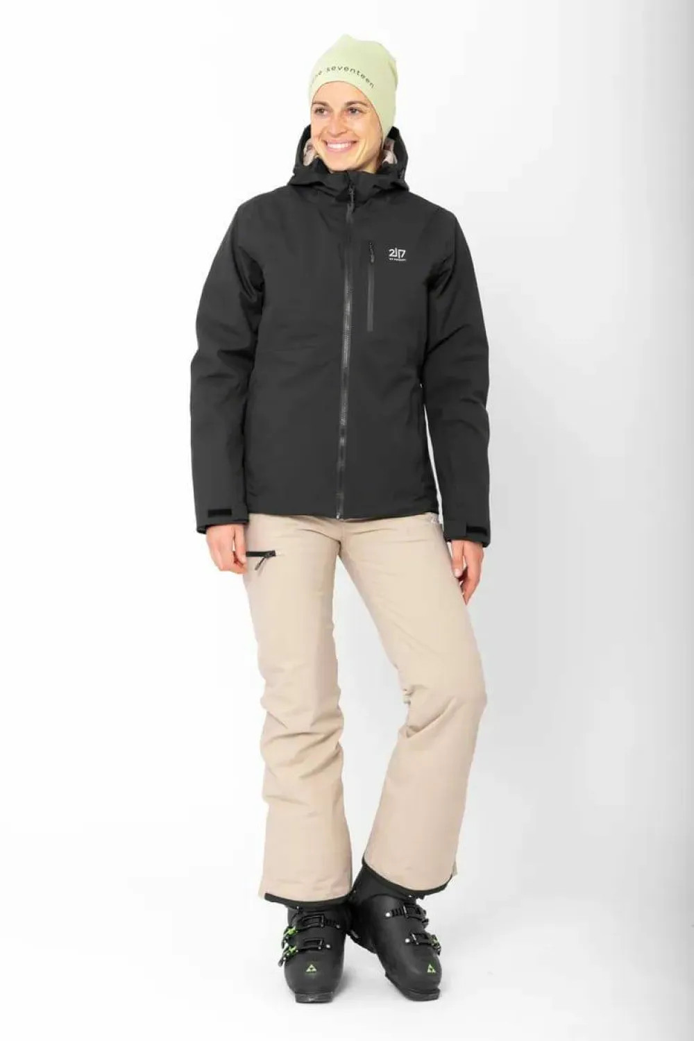 Women's Light Padded Ski Jacket Kabo Snowboarding|Damjackor