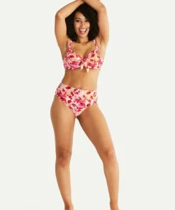 Abecita Women's Bahamas Bikini Wire Bra Pink Discount