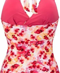 Abecita Women's Haiti Halterneck Swimsuit Pink