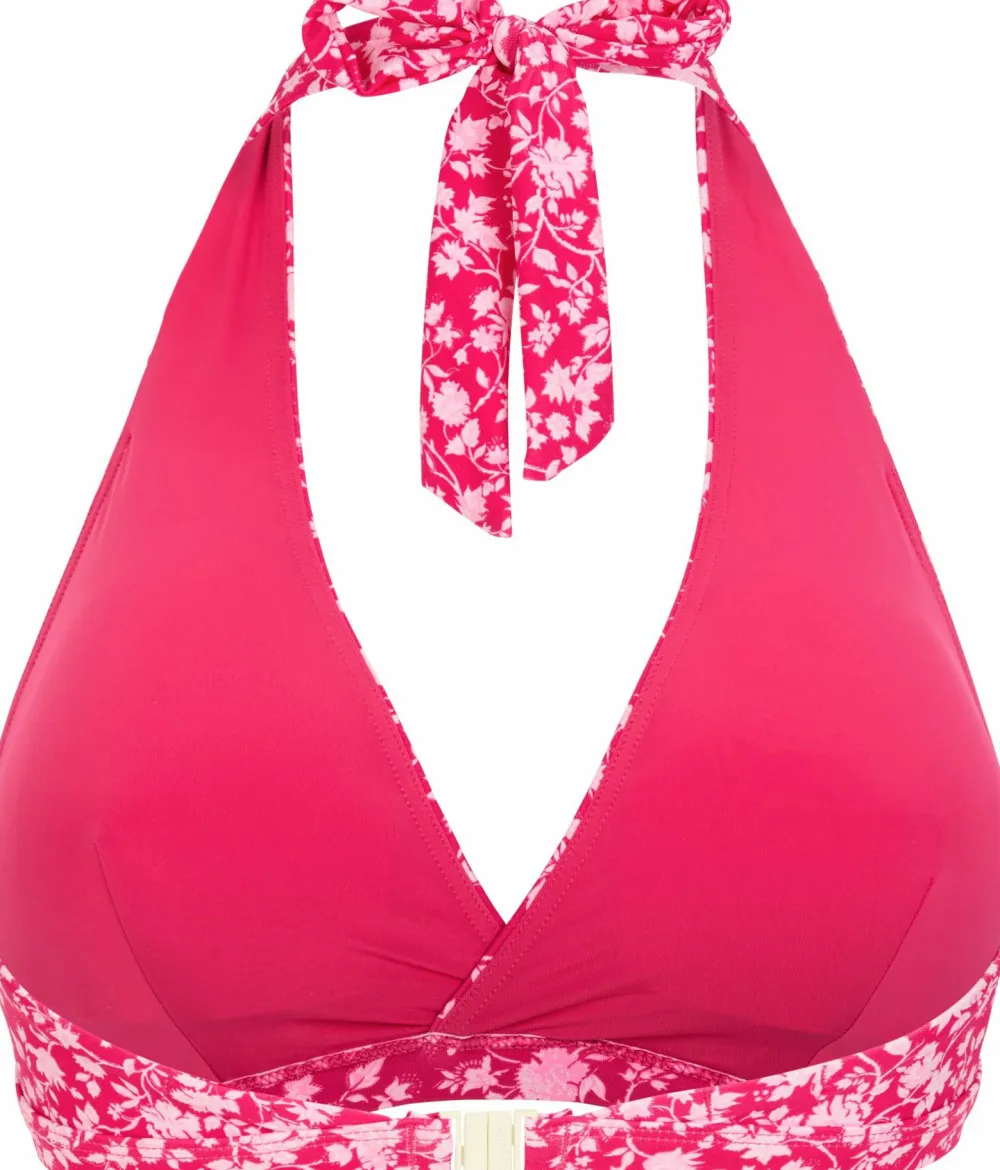 Abecita Women's Maui Halterneck Bikini Bra Pink Lady Discount