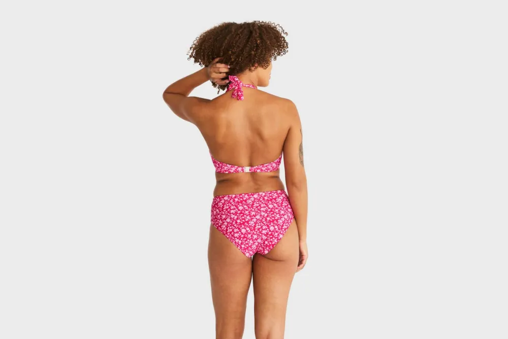 Abecita Women's Maui Halterneck Bikini Bra Pink Lady Discount