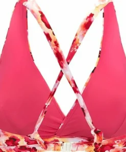 Abecita Women's Maui Halterneck Bikini Bra Pink