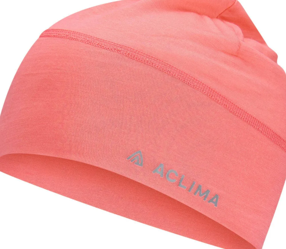 Aclima LightWool 140 Beanie Sun Kissed Coral Discount