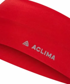 Aclima LightWool Headband Barbados Cherry