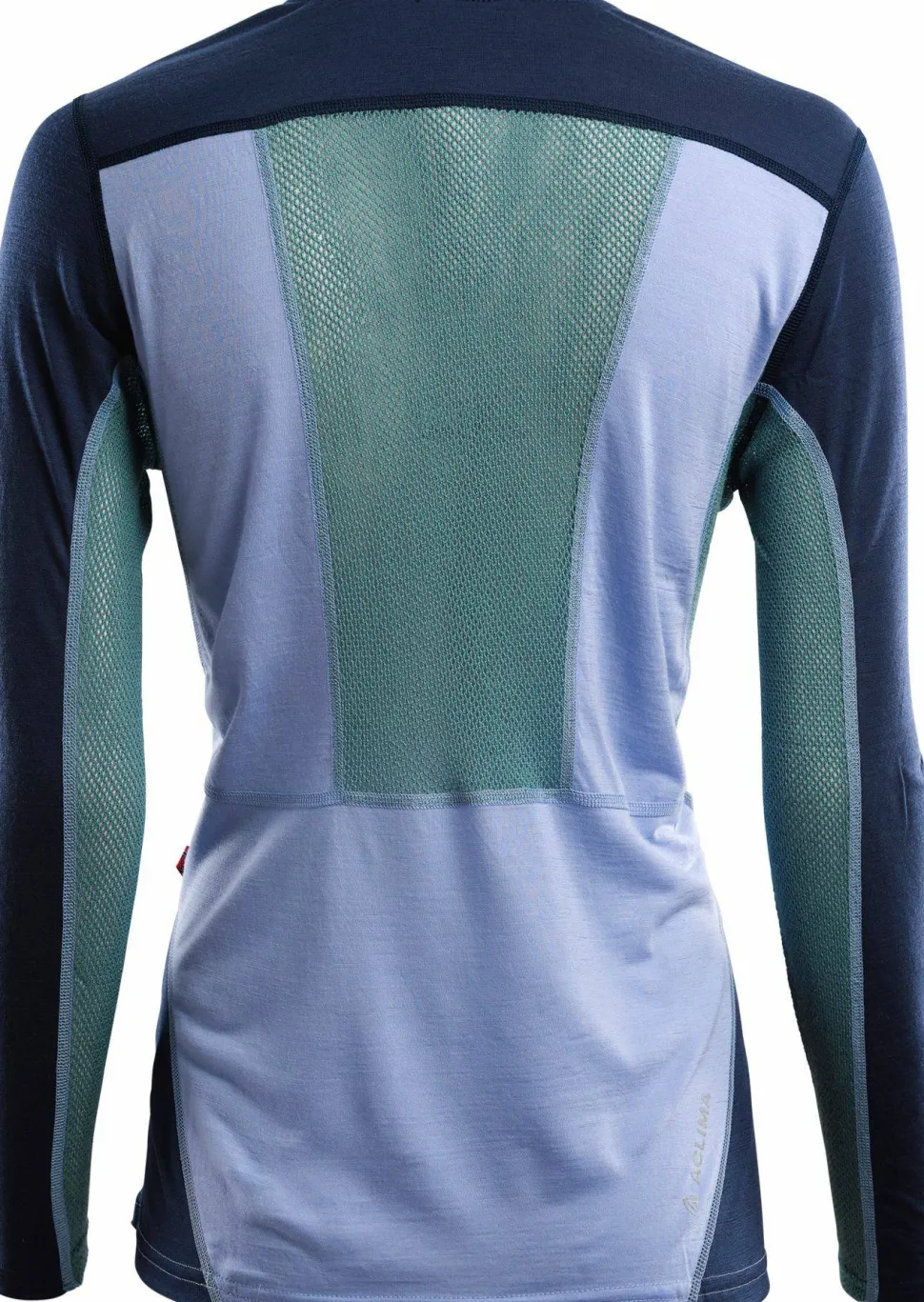 Aclima LightWool Sports Shirt Woman Purple Impression/Navy Blazer/North Atlantic