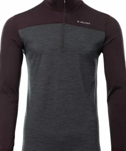 Sale Men's LightWool 180 Polo with Zip Underställ Herr