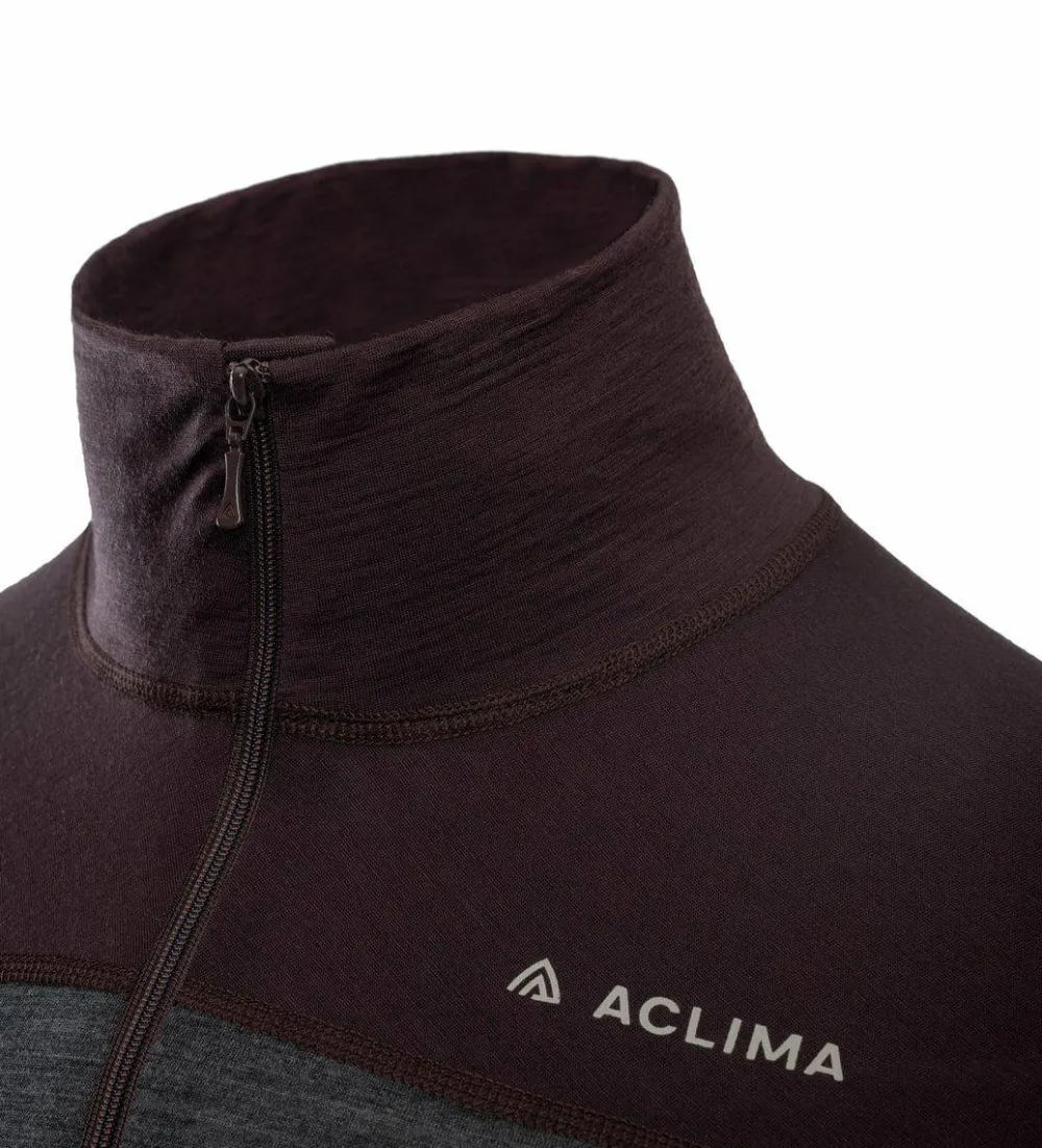 Sale Men's LightWool 180 Polo with Zip Underställ Herr