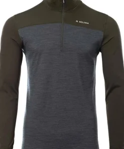 Sale Men's LightWool 180 Polo with Zip Underställ Herr