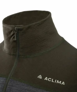 Sale Men's LightWool 180 Polo with Zip Underställ Herr
