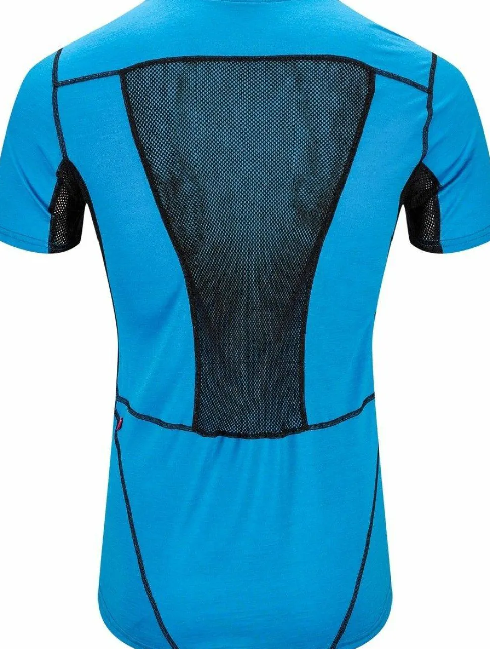 Aclima Men's LightWool 140 Sports T-shirt Bluejay/Jet Black