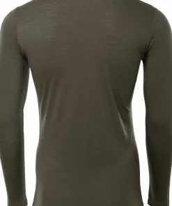 Aclima Men's LightWool Undershirt Long Sleeve Tarmac New