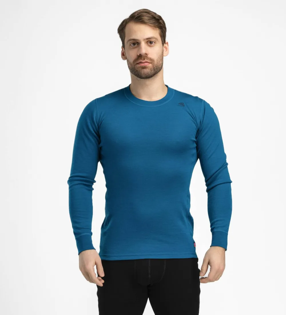 New Men's WarmWool Crew Neck Underställ Herr