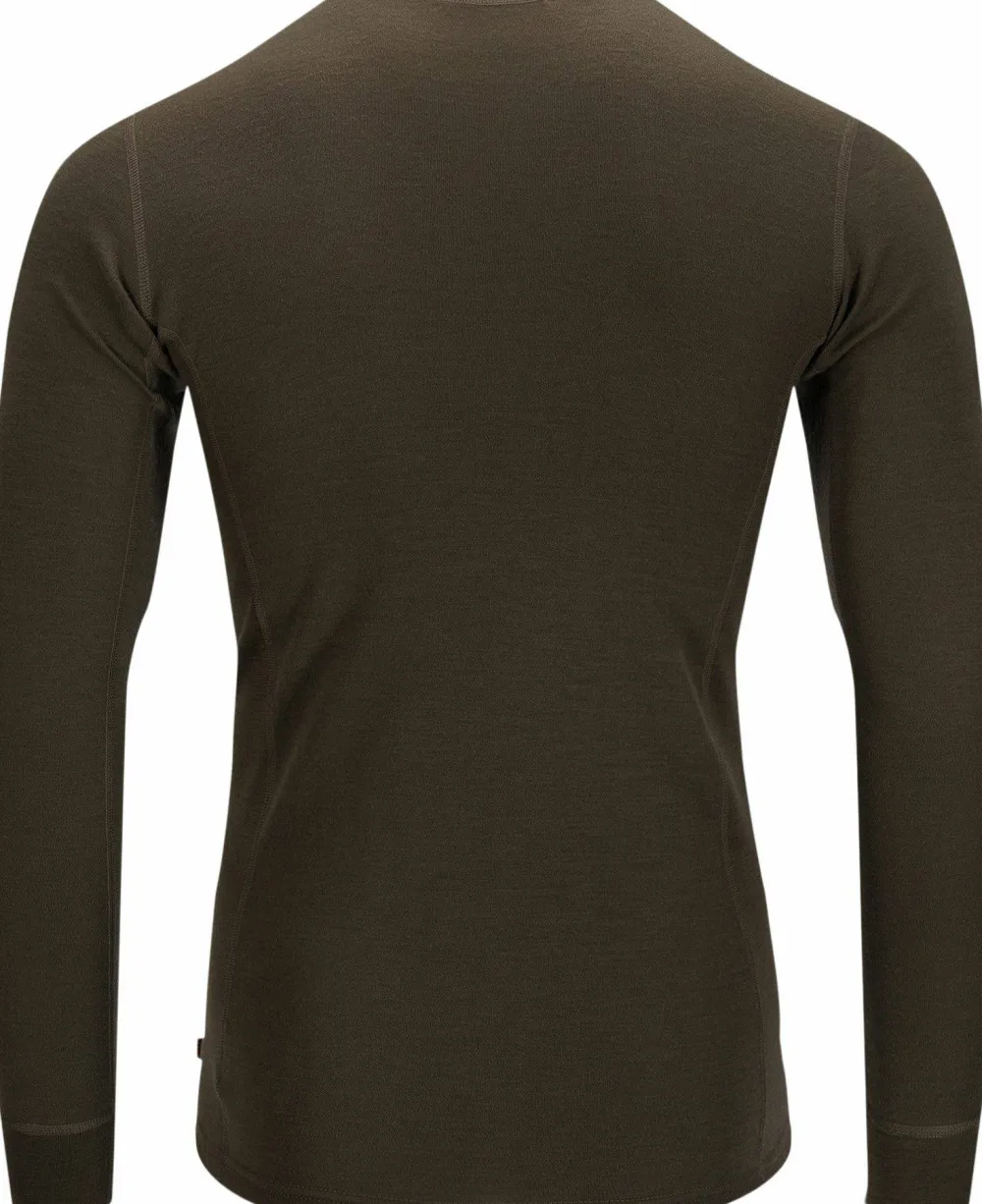 Aclima Men's WarmWool Crew Neck Tarmac Online