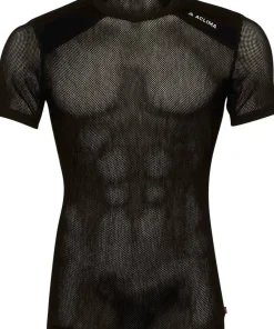 Aclima Men's WoolNet Light T-Shirt Jet Black Best
