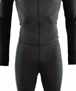 Aclima WarmWool Overall 3/4 Man Marengo/Jet Black/Green Gables