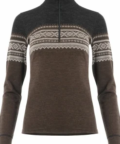 Women's DesignWool Marius Mockneck Skidkläder Dam|Underställ Dam
