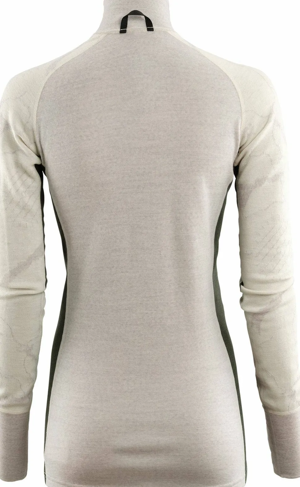 Aclima Women's Lars Monsen Femunden Polo Beige Melange/Olive Night/Femunden Light