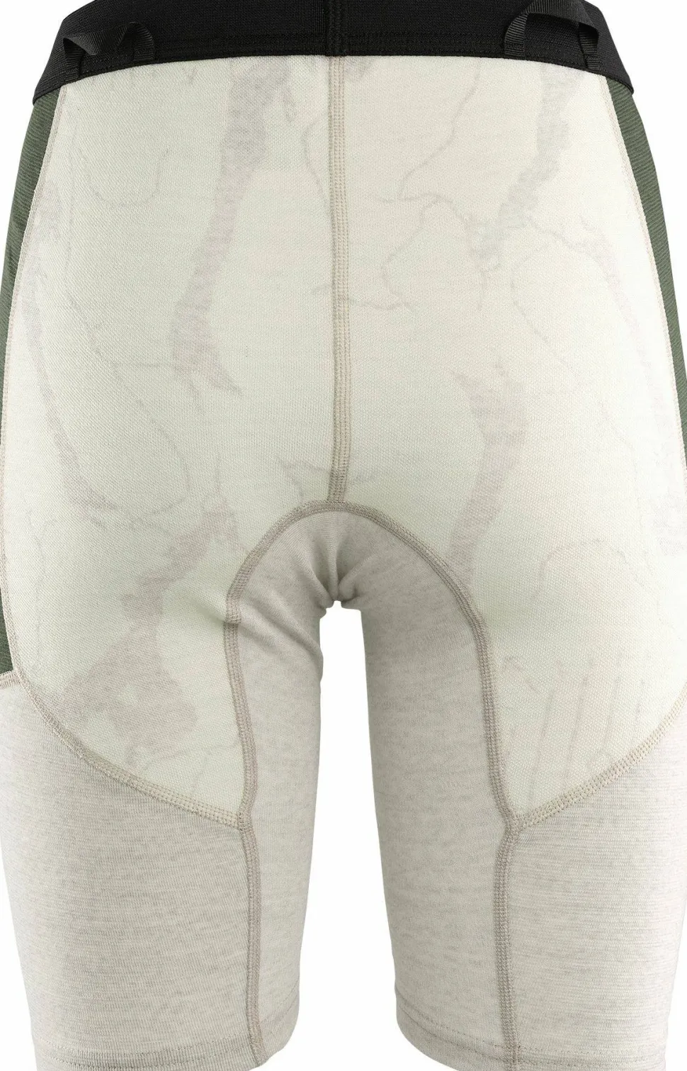 Aclima Women's Lars Monsen Femunden Shorts Beige Melange/Olive Night/Femunden Light