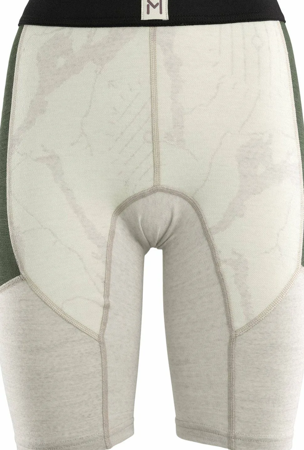 Aclima Women's Lars Monsen Femunden Shorts Beige Melange/Olive Night/Femunden Light