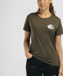 Aclima Women's Lightwool 140 Classic Tee Mountain Tarmac