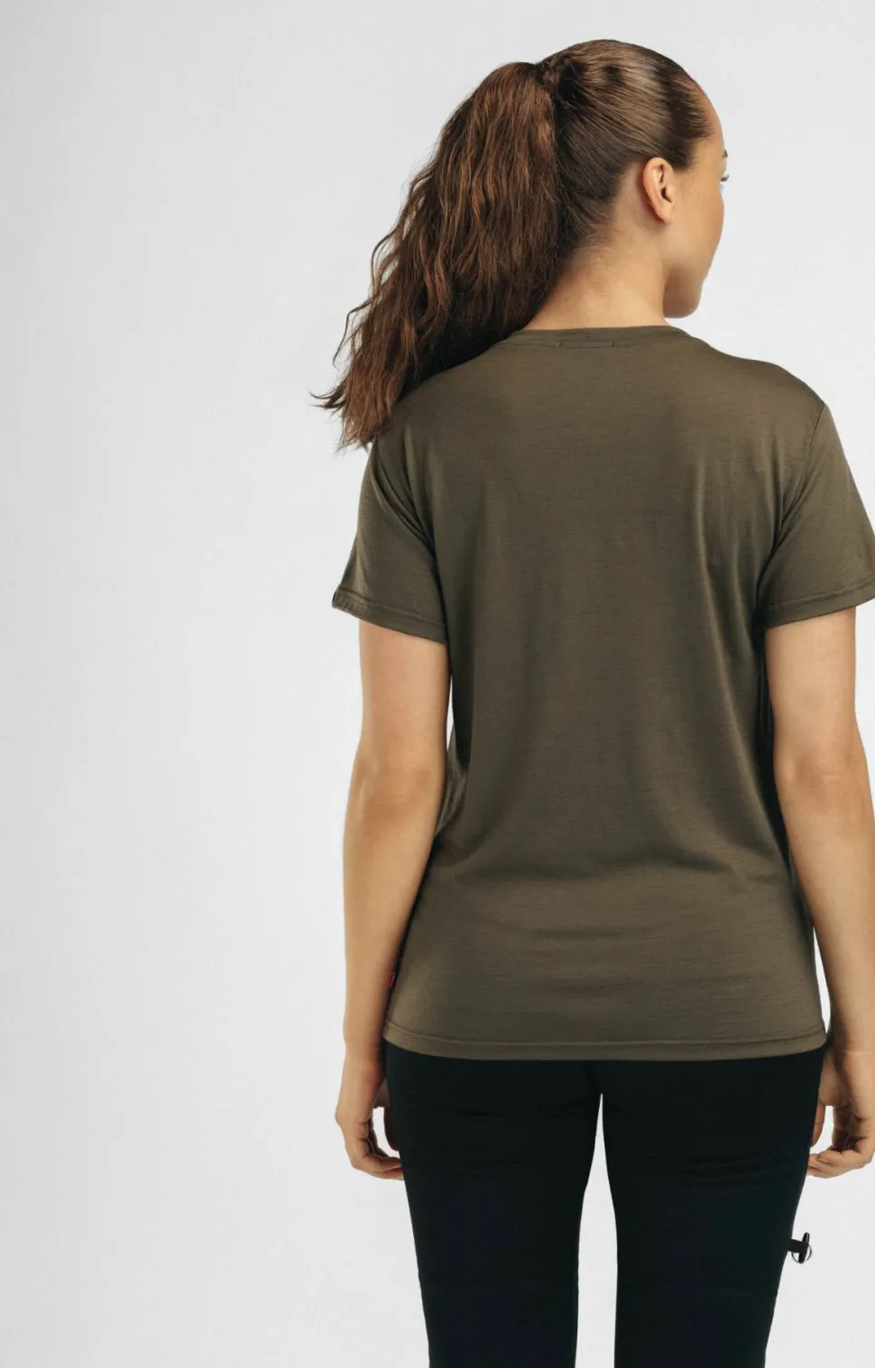 Aclima Women's Lightwool 140 Classic Tee Mountain Tarmac