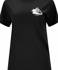 Aclima Women's Lightwool 140 Classic Tee Mountain Jet Black New