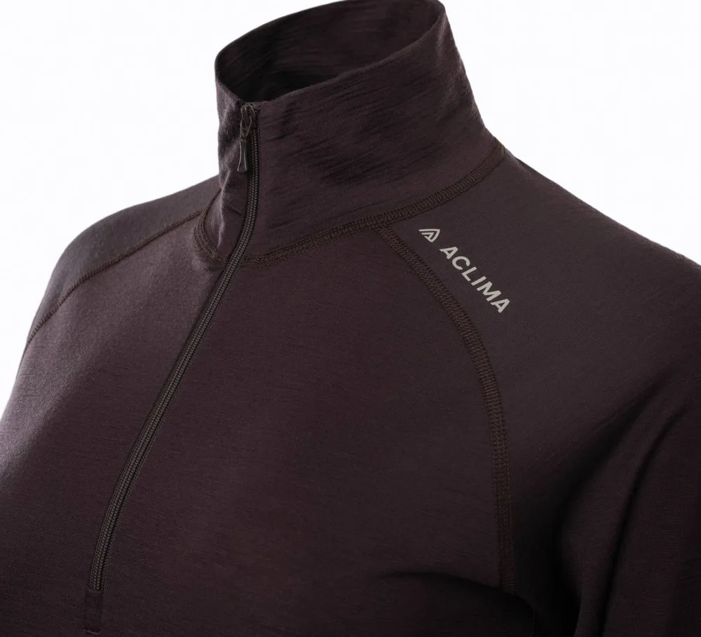 Clearance Women's LightWool 180 Polo with Zip Underställ Dam