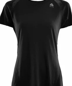 Aclima Women's LightWool Sports T-shirt Jet Black Discount
