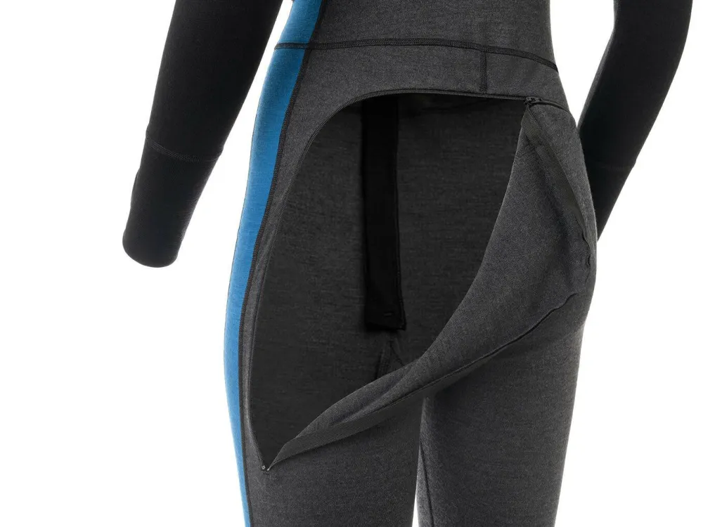 Aclima Women's WarmWool Overall 3/4 Marengo/Jet Black/Corsair