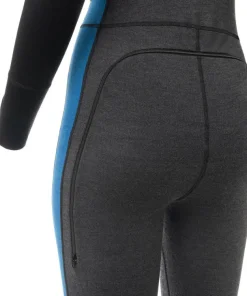 Aclima Women's WarmWool Overall 3/4 Marengo/Jet Black/Corsair