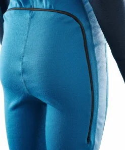 Aclima Women's WarmWool Overall 3/4 Blue Sapphire(Navy Blazer/Azu. Blue Sapphire / Navy Blazer / Azure Blue Sale