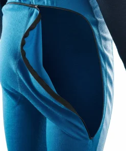 Aclima Women's WarmWool Overall 3/4 Blue Sapphire(Navy Blazer/Azu. Blue Sapphire / Navy Blazer / Azure Blue Sale