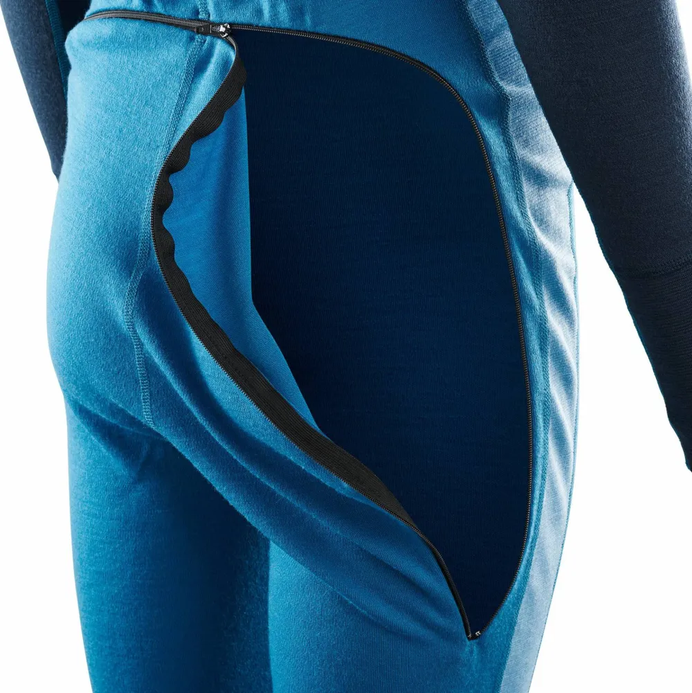 Aclima Women's WarmWool Overall 3/4 Blue Sapphire(Navy Blazer/Azu. Blue Sapphire / Navy Blazer / Azure Blue Sale