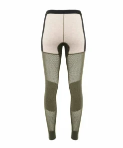 Aclima Women's WoolNet Hybrid Longs Olive Night/Beige Melange/Jet Black Olive Night /Beige Melange /Jet Black Online