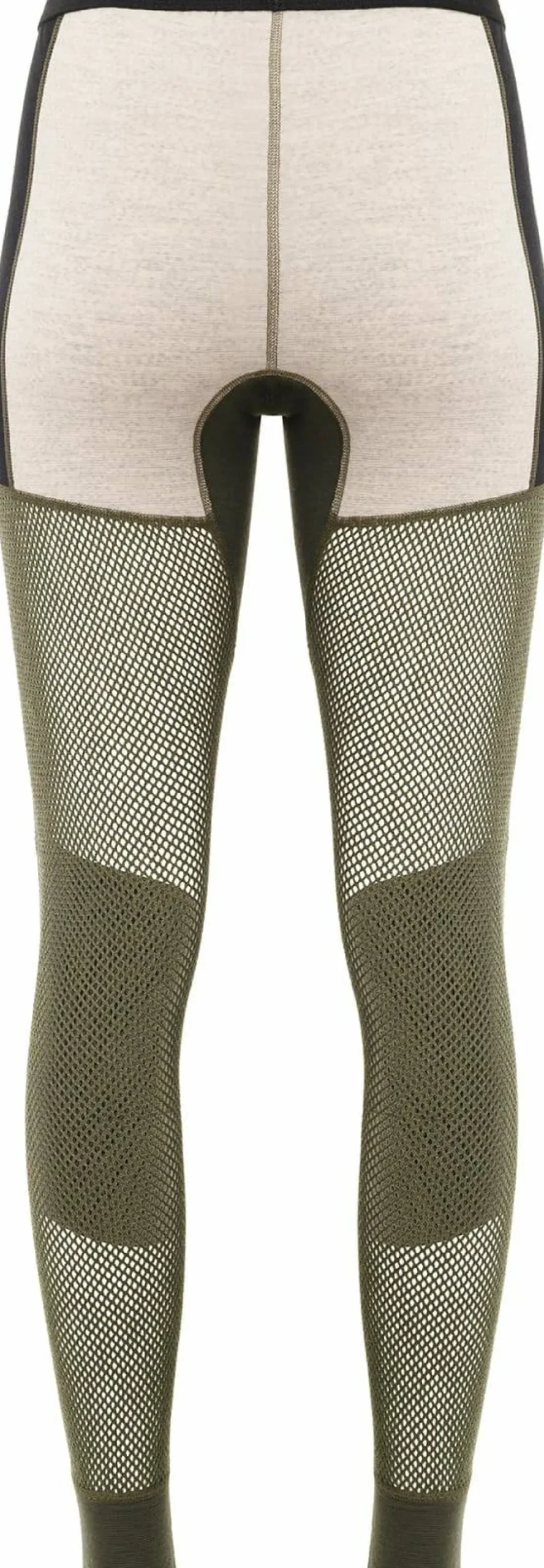 Aclima Women's WoolNet Hybrid Longs Olive Night/Beige Melange/Jet Black Olive Night /Beige Melange /Jet Black Online