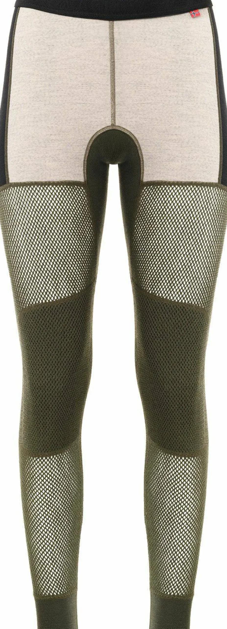 Aclima Women's WoolNet Hybrid Longs Tarmac/Beige Melange/Jet Black Online