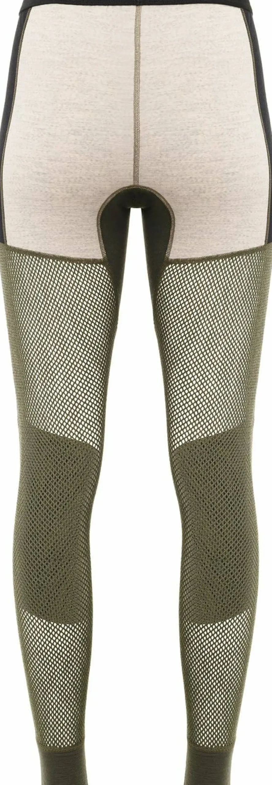 Aclima Women's WoolNet Hybrid Longs Tarmac/Beige Melange/Jet Black Online