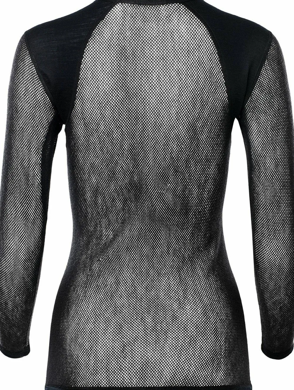 Aclima Women's WoolNet Light Crewneck Jet Black Sale