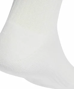 Adidas 3 Stripes Cushioned Sportswear Crew Socks White/Black/Black Online