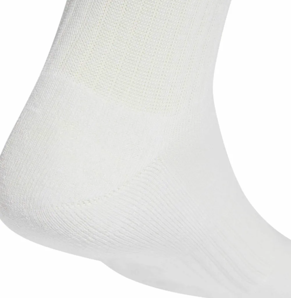 Adidas 3 Stripes Cushioned Sportswear Crew Socks White/Black/Black Online