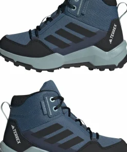 Adidas Kid's Terrex Ax4 Mid RAIN.RDY Hiking Shoes Wonste/Core Black/Maggre