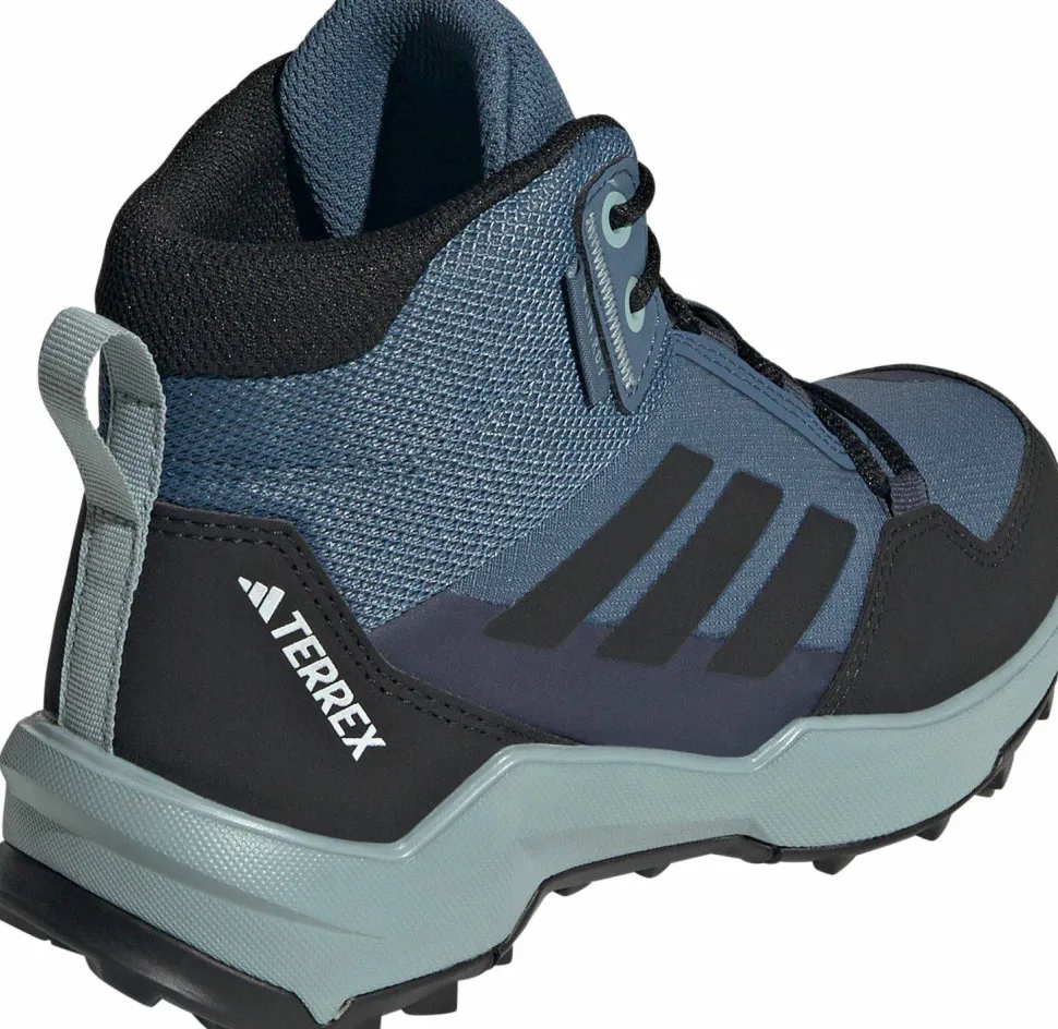 Adidas Kid's Terrex Ax4 Mid RAIN.RDY Hiking Shoes Wonste/Core Black/Maggre