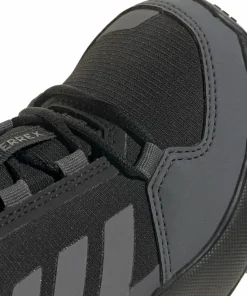 Adidas Kid's Terrex Ax4 Mid RAIN.RDY Hiking Shoes Core Black/Grey Four/Grey Six