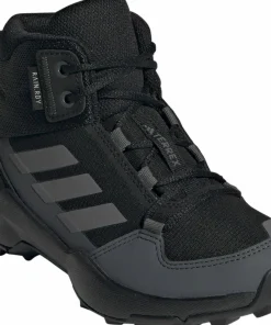 Adidas Kid's Terrex Ax4 Mid RAIN.RDY Hiking Shoes Core Black/Grey Four/Grey Six