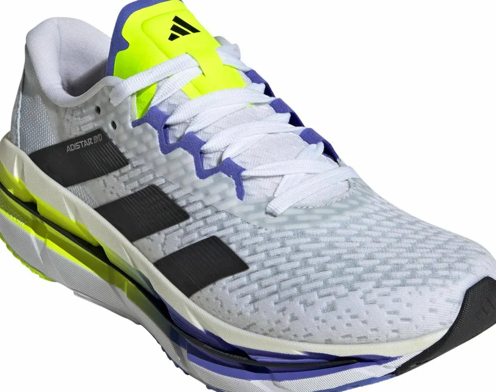 Adidas Men's Adistar Byd Cloud White/Lucid Lemon/Core Black