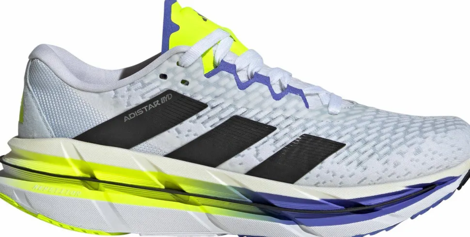 Adidas Men's Adistar Byd Cloud White/Lucid Lemon/Core Black